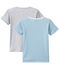 Lotto di 2 t-shirts per bambino a maniche corte bianco LOT