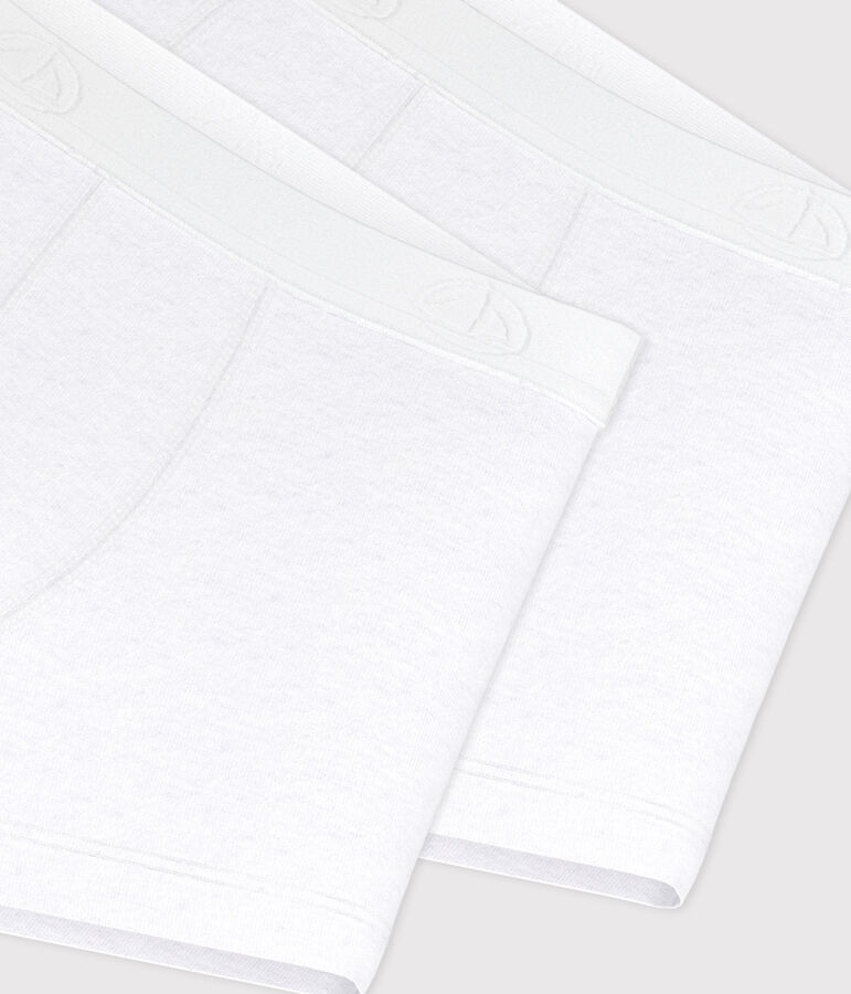 Confezione da 2 boxer bianchi bambino multicolore