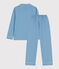 Pigiama bambino in jersey blu AZUL