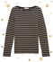 marinière iconica donna blu SMOKING/marrone BRINDILLE BRILLANT