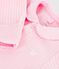 Pigiama con colletto in ciniglia tinta unita neonato rosa MARQUISE