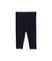 Leggings bebé bambina tinta unita blu Abysse