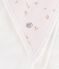 Asciugamano quadrato da bagno in cotone neonato rosa/multicolore