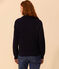 Maglione a costa inglese in cotone Donna blu SMOKING