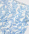Tutina corta senza maniche in cotone con ciliegie blu stampate neonato blu MARSHMALLOW/ PORCELANA