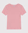 T-shirt L'Iconique in cotone tinta unita donna rosa CHARME