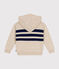 Maglione con cappuccio in lana e cotone bambino bianco AVALANCHE/ MEDIEVAL