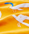 T-shirt bebè a maniche corte in cotone. giallo TEHONI