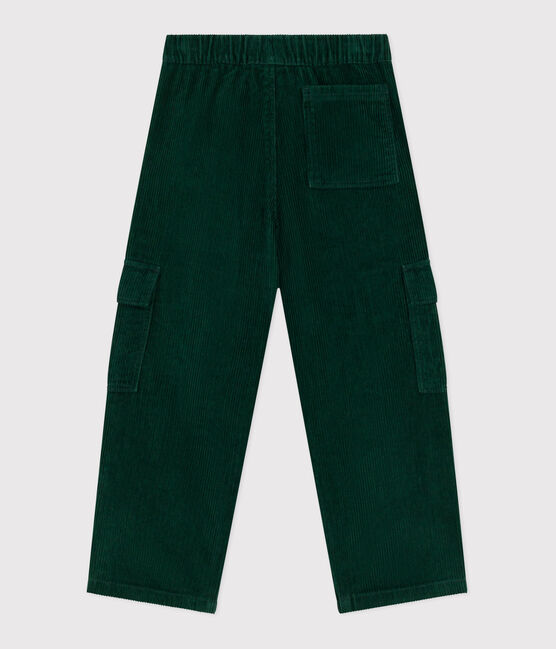 Pantaloni cargo in velluto tinta unita bambino WILLOW