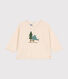 T-shirt a maniche lunghe in jersey sottile neonato