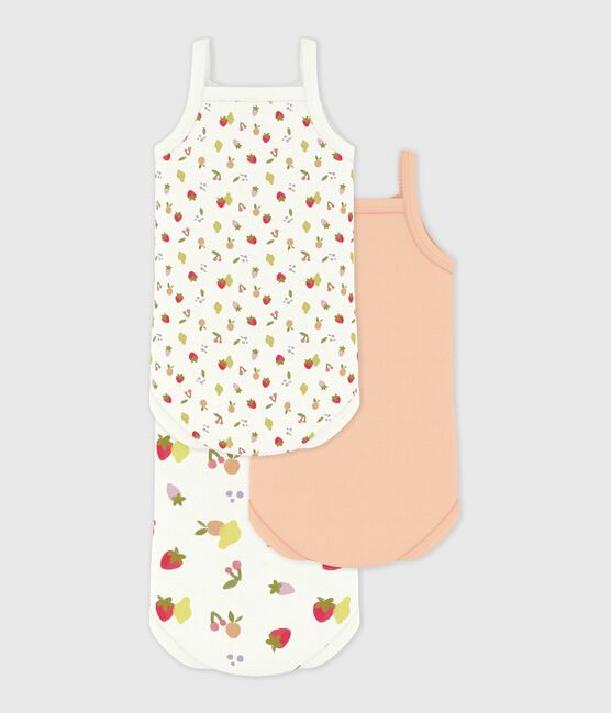 Set di body con spalline in cotone neonata variante 1