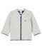 Cardigan in tubique trapuntato bebè maschio grigio BELUGA CHINE CN