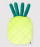 Cuscino ananas in velluto giallo SUNNY