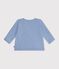 Brassi&egrave;re con incrocio in maglia traforata di misto lana e cotone neonato POLAIRE