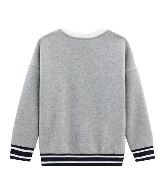 Felpa bambino grigio SUBWAY CHINE