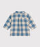 Camicia in flanella neonato blu BEACH/ AVALANCHE