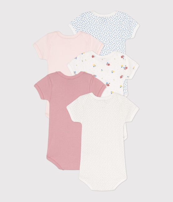 Confezione da 5 body manica corta in cotone variante 1