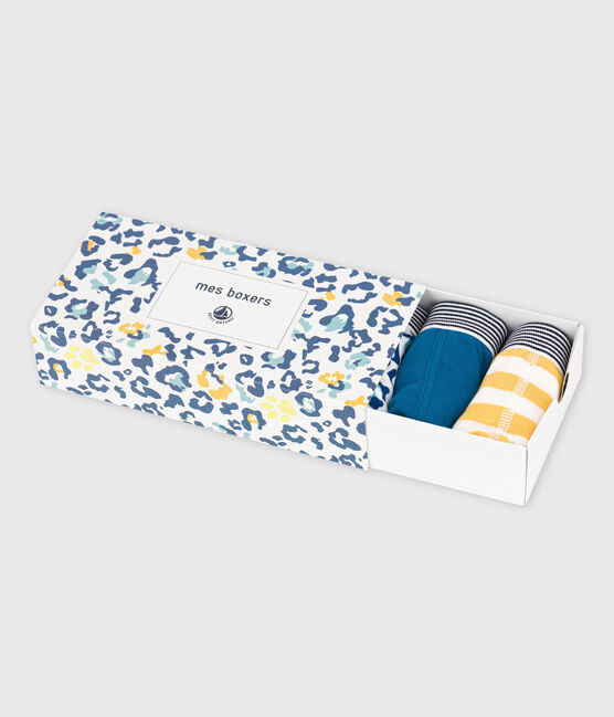 Confezione da 5 boxer bambino fantasia pantere in cotone variante 1