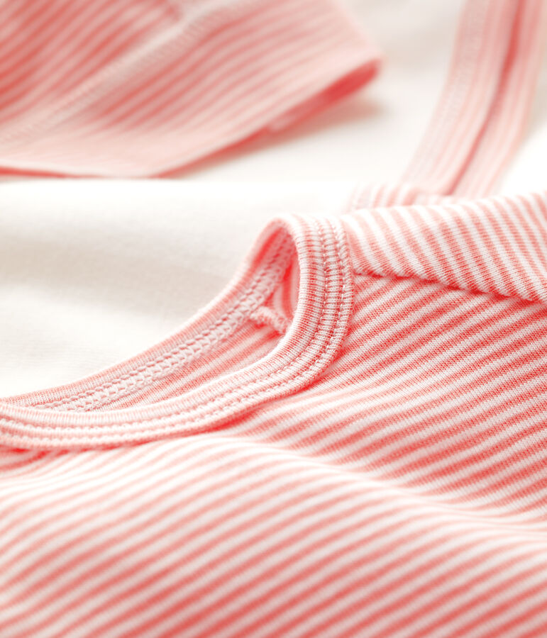 Confezione regalo 3 pezzi beb&egrave; in cotone biologico multicolore