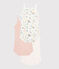 Trio body con spalline bebè femmina variante 1