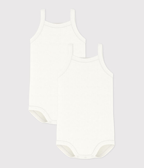 Confezione da 2 body con spalline bebè femmina variante 1