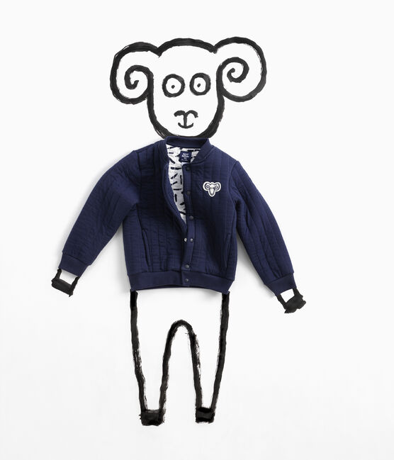 Teddy Jean Jullien blu SMOKING