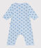 Bodyjama senza piedini in cotone con balena neonato blu TOUDOU/ ALASKA