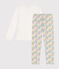 Pigiama bambino in cotone bianco MARSHMALLOW/bianco MULTICO