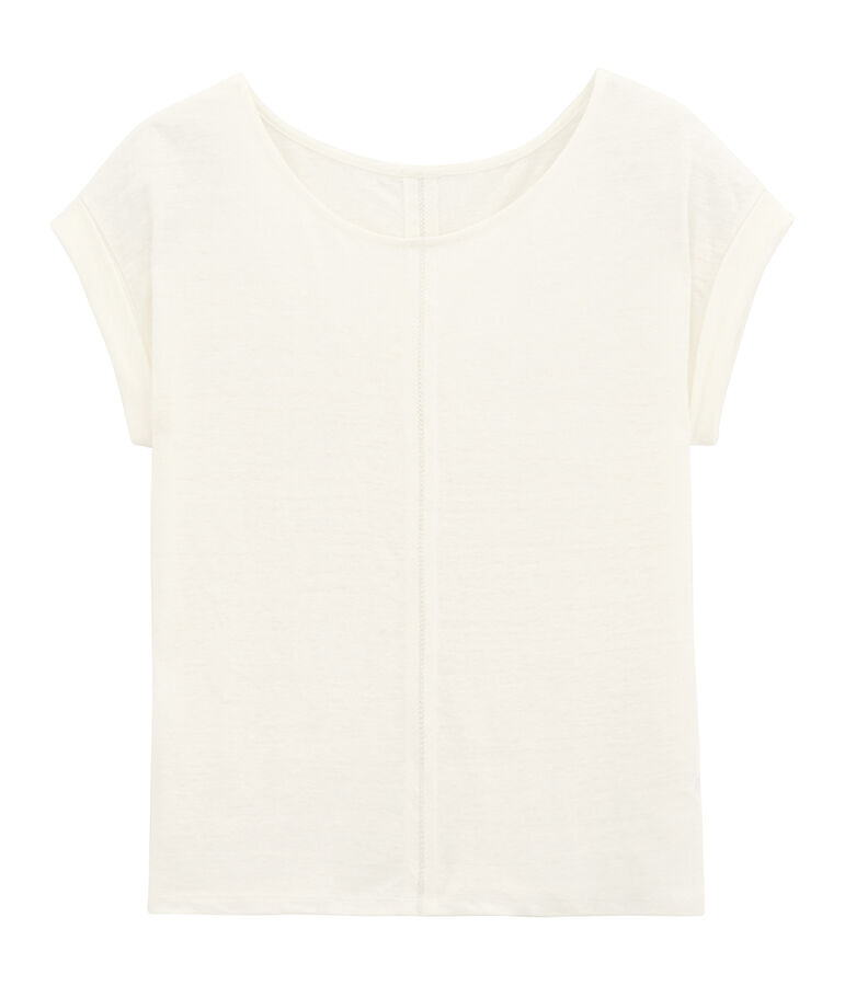 Maglietta a maniche corte bianco LAIT