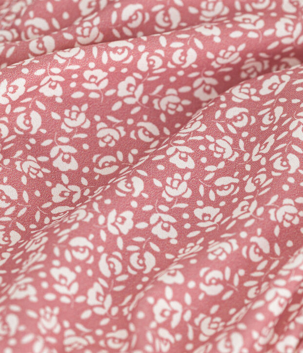 Slip da mare beb&egrave; rosa/bianco