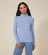 T-shirt L'Iconique donna in cotone fantasia con collo a lupetto