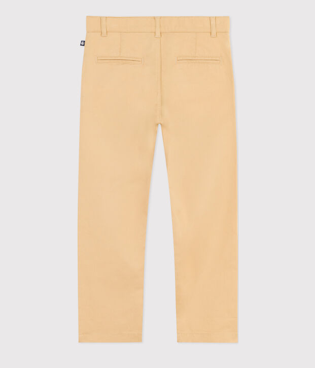 Pantaloni chino bambino beige