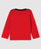 T-shirt bebè maschio rosso TERKUIT