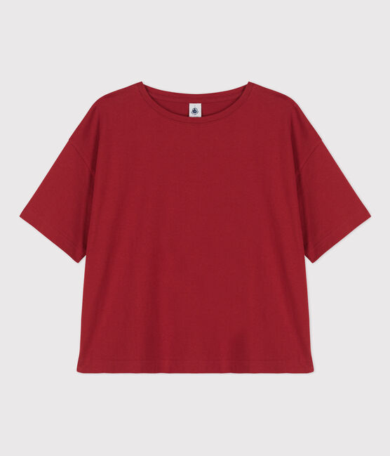 T-SHIRT TAGLIO BOXY in cotone donna STOP