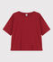T-SHIRT TAGLIO BOXY in cotone donna STOP