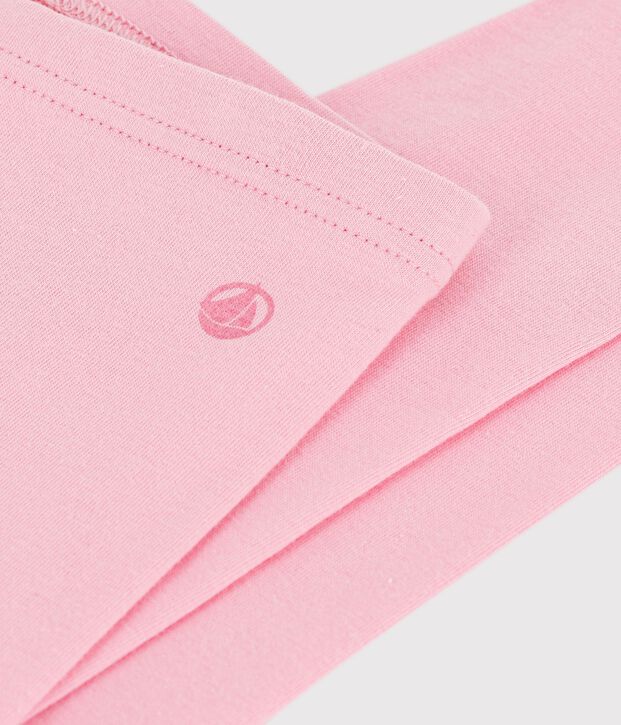 Leggings in cotone tinta unita bambina CHARMI