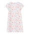 Camicia da notte per bambina stampata bianco ECUME/rosa CUPCAKE/ MULTICO