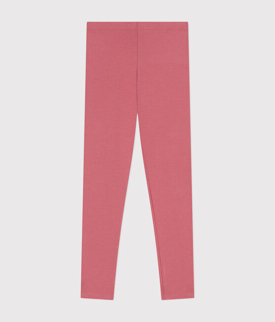 Jeggings bambina in jersey elasticizzato rosa ROSEWOOD