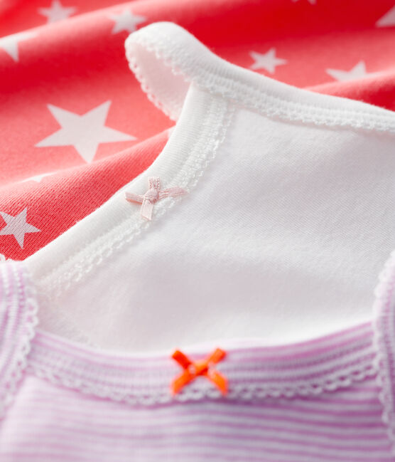 Confezione da 3 body con spalline bimba variante 1