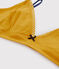 Reggiseno a triangolo donna giallo BOUDOR