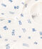 Bodyjama Heho in tubique per neonato bianco MARSHMALLOW/ CREPUSCULE