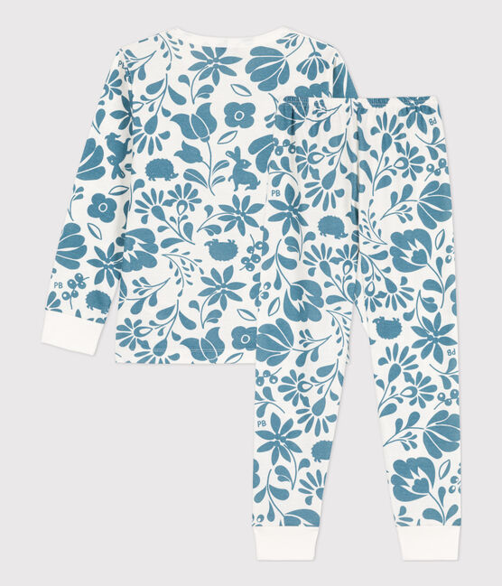 Pigiama di cotone per bimbo/bimba bianco MARSHMALLOW/ ROVER