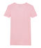 T-shirt donna scollo a V In costina originale 1X1 rosa BABYLONE