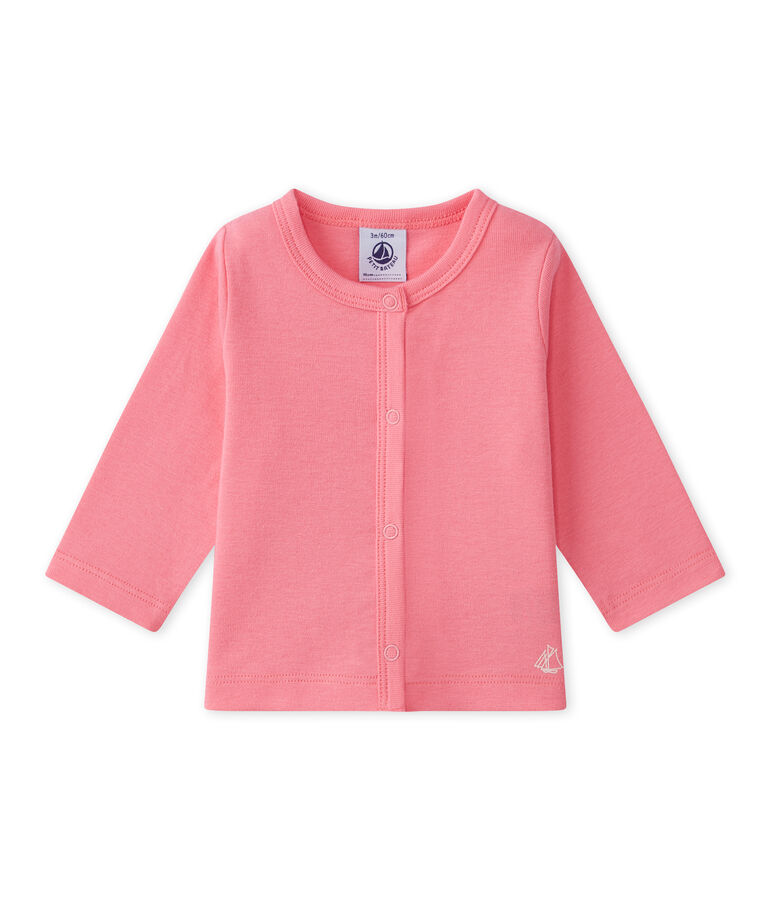 Cardigan per beb&egrave; femmina rosa