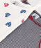 Set di 2 canotte in cotone con stampa a cuori bambina variante 1