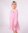Abito a maniche lunghe in cotone bambina rosa BOUDOIR/ MILK