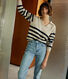 Maglione in misto lana e cotone donna