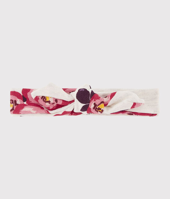 Fascia stampata bambina beige MONTELIMAR/bianco MULTICO