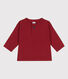T-shirt maniche lunghe bebè in cotone