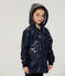 Cerata bambina in vernice blu SMOKING